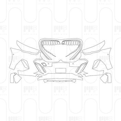 Pre-Cut PPF BMW 5 Series Sedan Extended Wheelbase M Sport 2026
