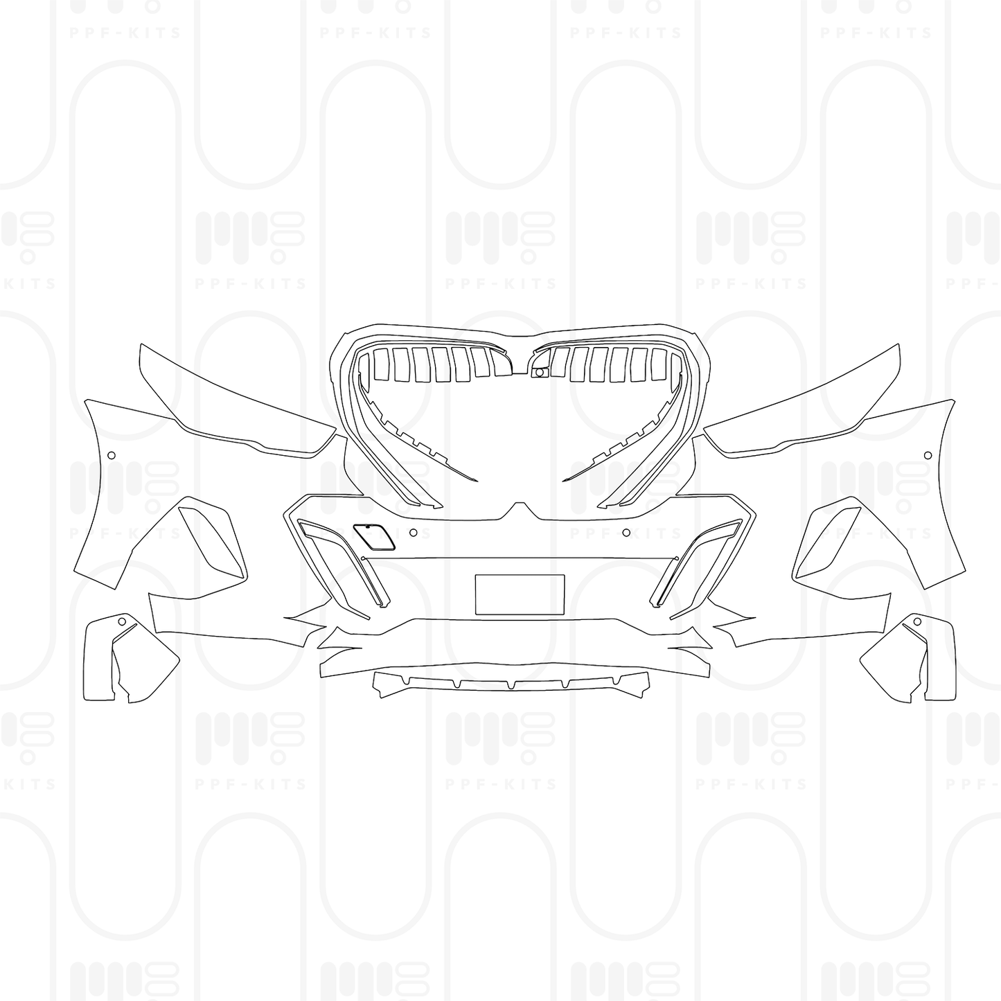 Pre-Cut PPF BMW 5 Series Sedan Extended Wheelbase M Sport 2026