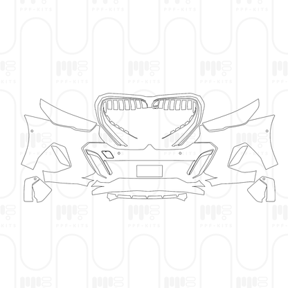 Pre-Cut PPF BMW 5 Series Sedan Extended Wheelbase M Sport 2026