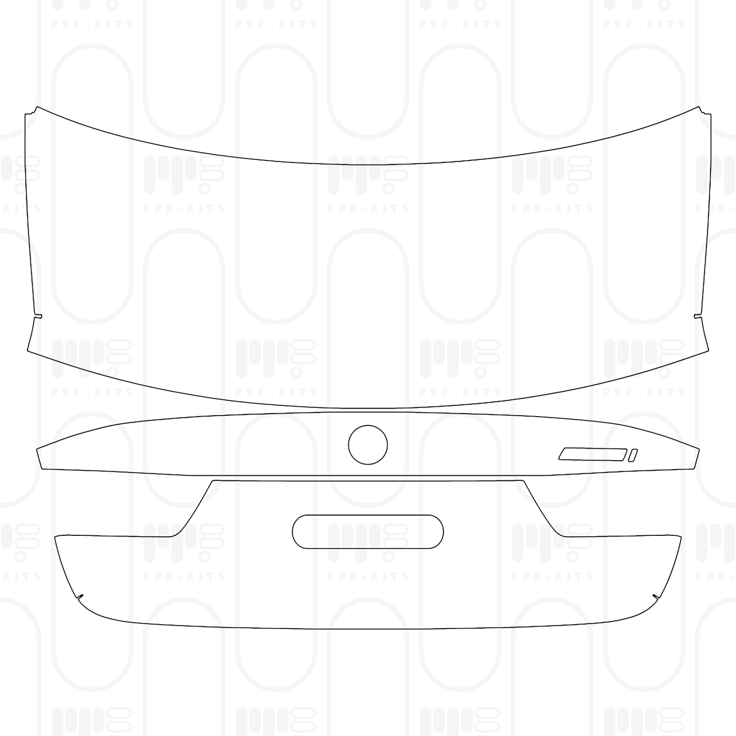 PPF precortado BMW 3 Series Sedan Base Extended Wheelbase 2026