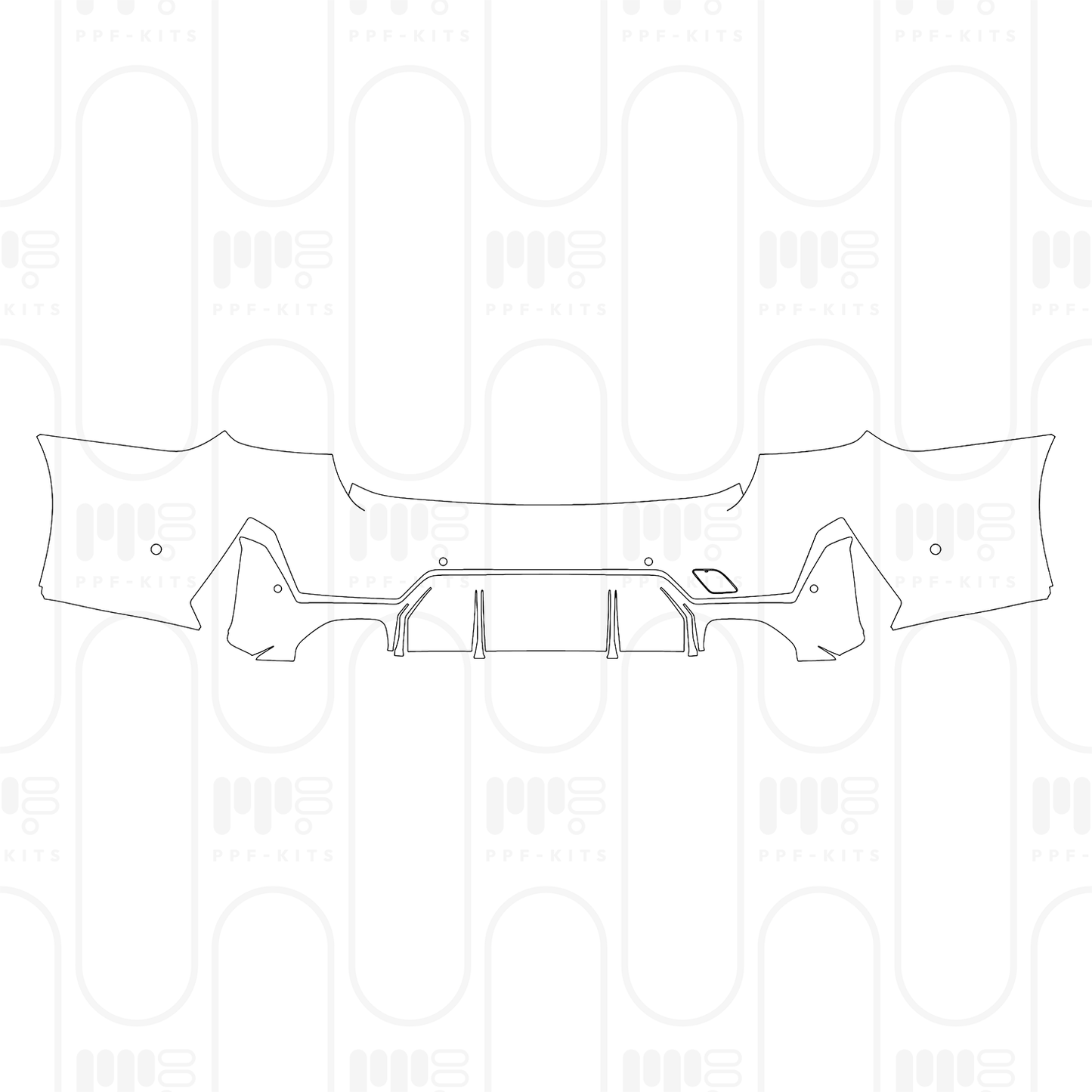 PPF precortado BMW 3 Series Sedan M Sport Extended Wheelbase 2026