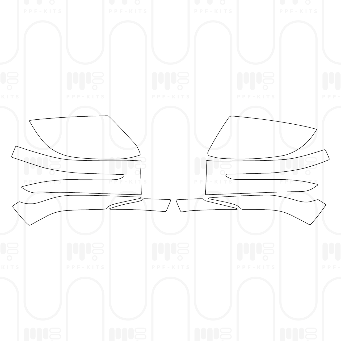 PPF precortado BMW 3 Series Sedan M Sport Extended Wheelbase 2026