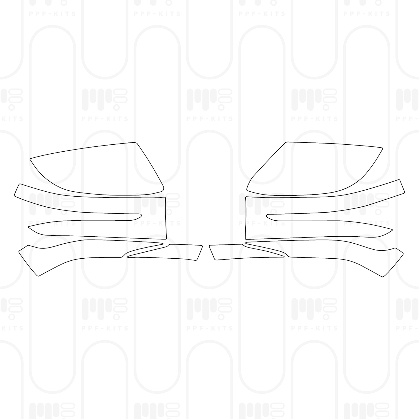 PPF precortado BMW 3 Series Sedan M Sport Extended Wheelbase 2026