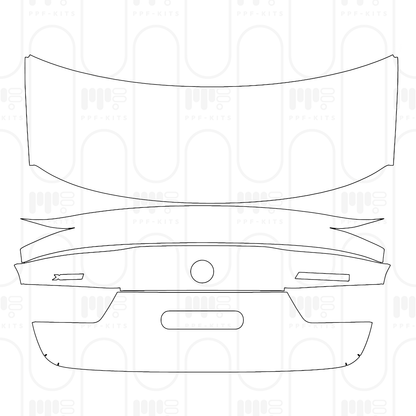 PPF precortado BMW 3 Series Sedan M340i 2026