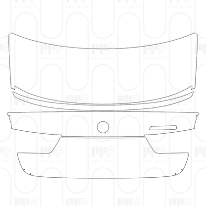 PPF precortado BMW 3 Series Sedan M340i 2026