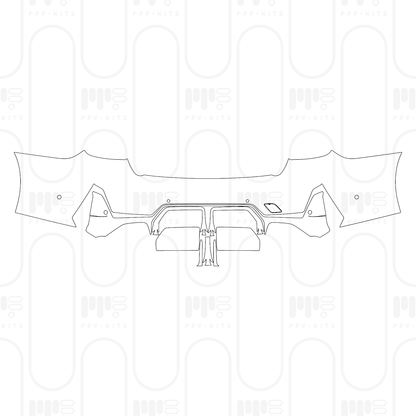 PPF precortado BMW 3 Series Sedan M340i 2026