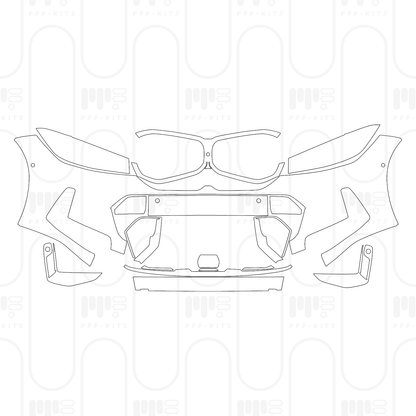 Pre-Cut PPF BMW 3 Series Touring Wagen M340i 2026