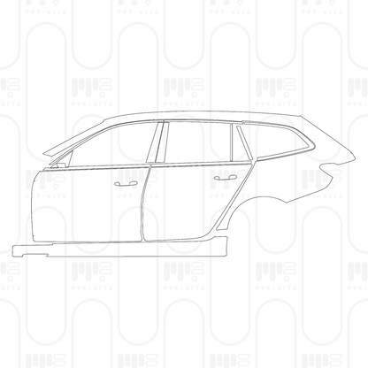 Pre-Cut PPF BMW 3 Series Touring Wagen M340i 2026