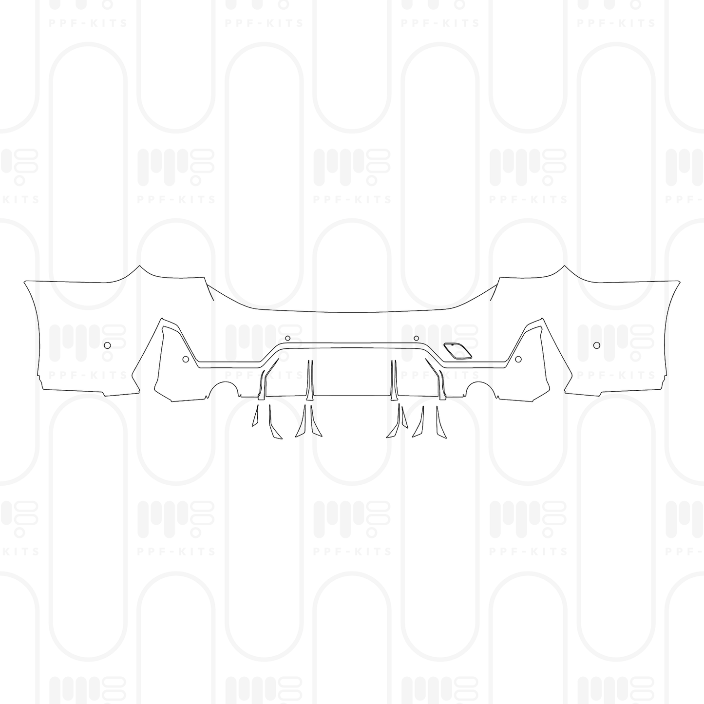 PPF precortado BMW 3 Series Touring Wagen M Sport 2026