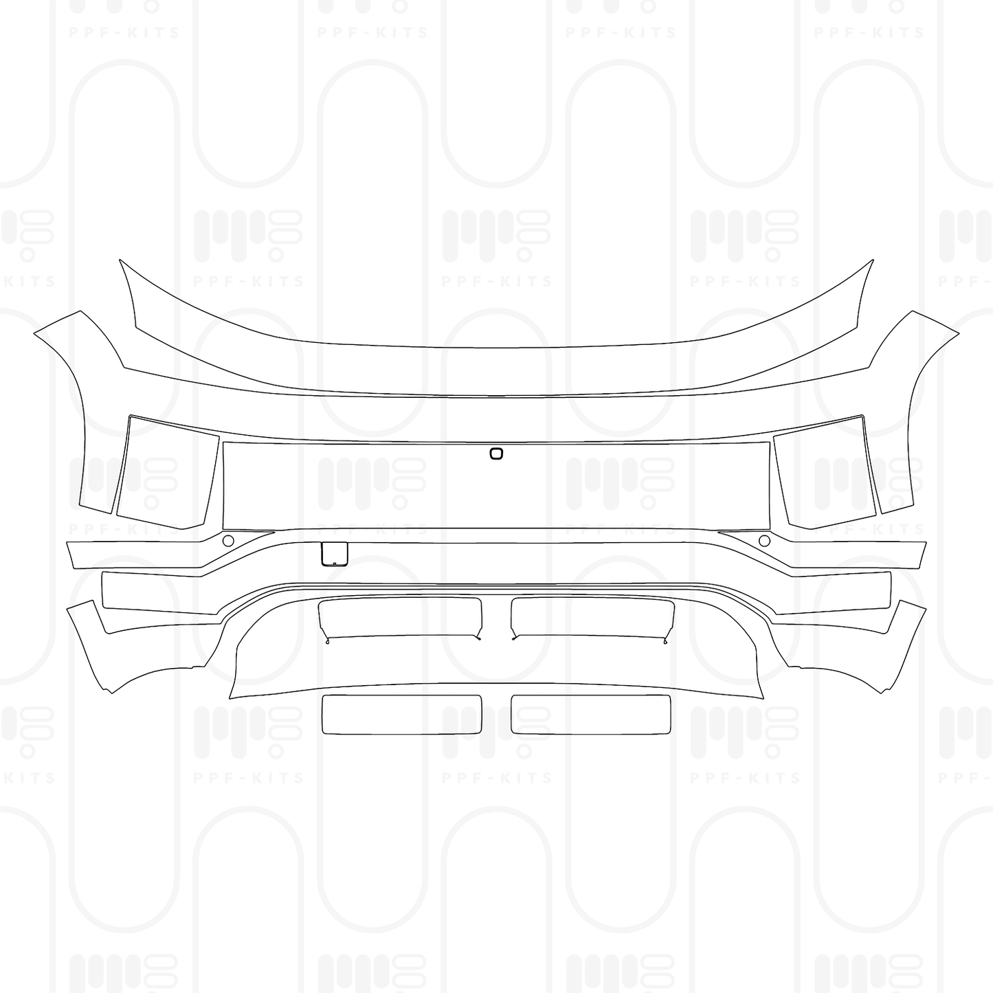 Pre-Cut PPF Hyundai IONIQ 9 SE 2026