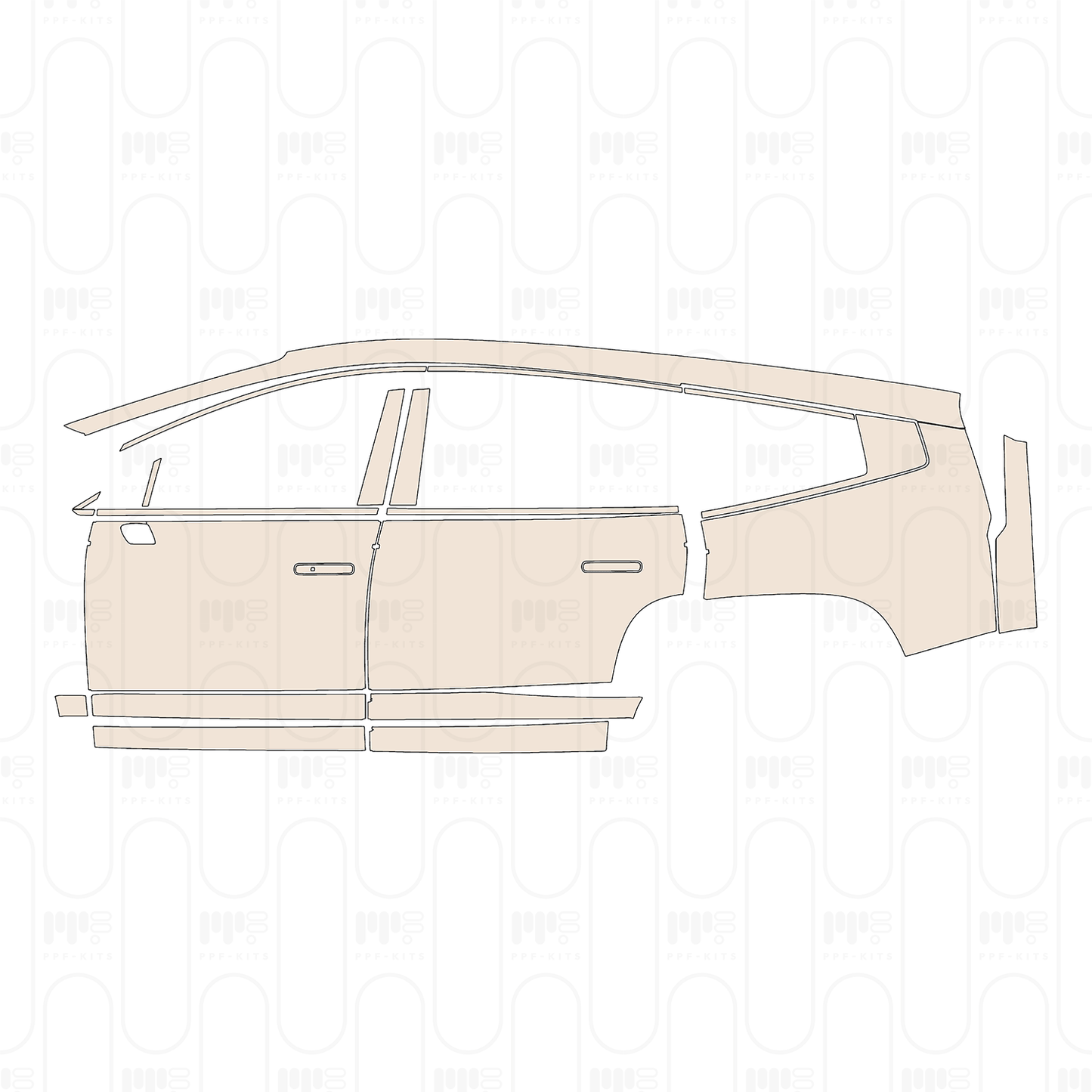 PPF precortado Hyundai IONIQ 9 Limited 2026