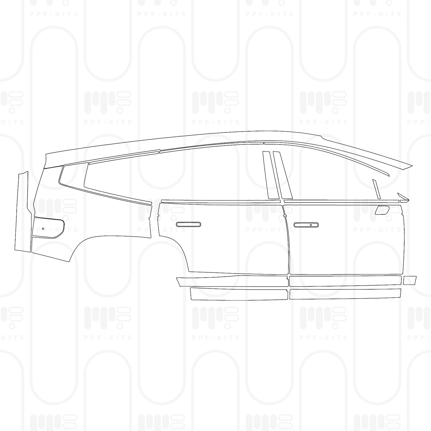 Pre-Cut PPF Hyundai IONIQ 9 SEL 2026