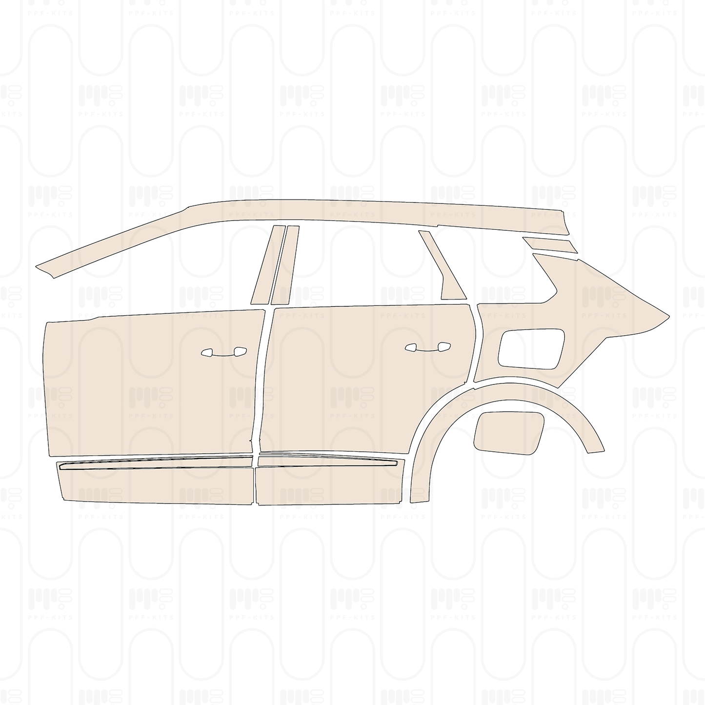PPF precortado Opel Grandland PHEV Ultimate 2026