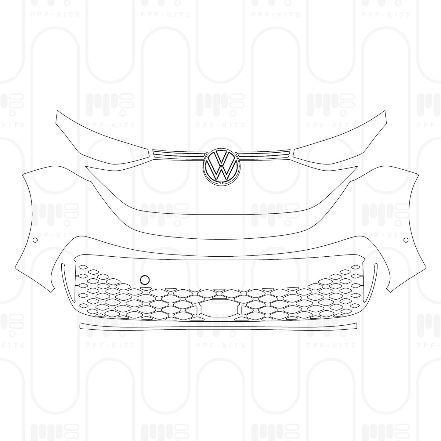 PPF precortado Volkswagen ID.BUZZ Standard Wheelbase Standard 2026