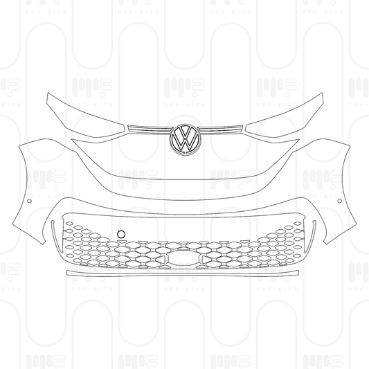 PPF precortado Volkswagen ID.BUZZ Standard Wheelbase Standard 2026