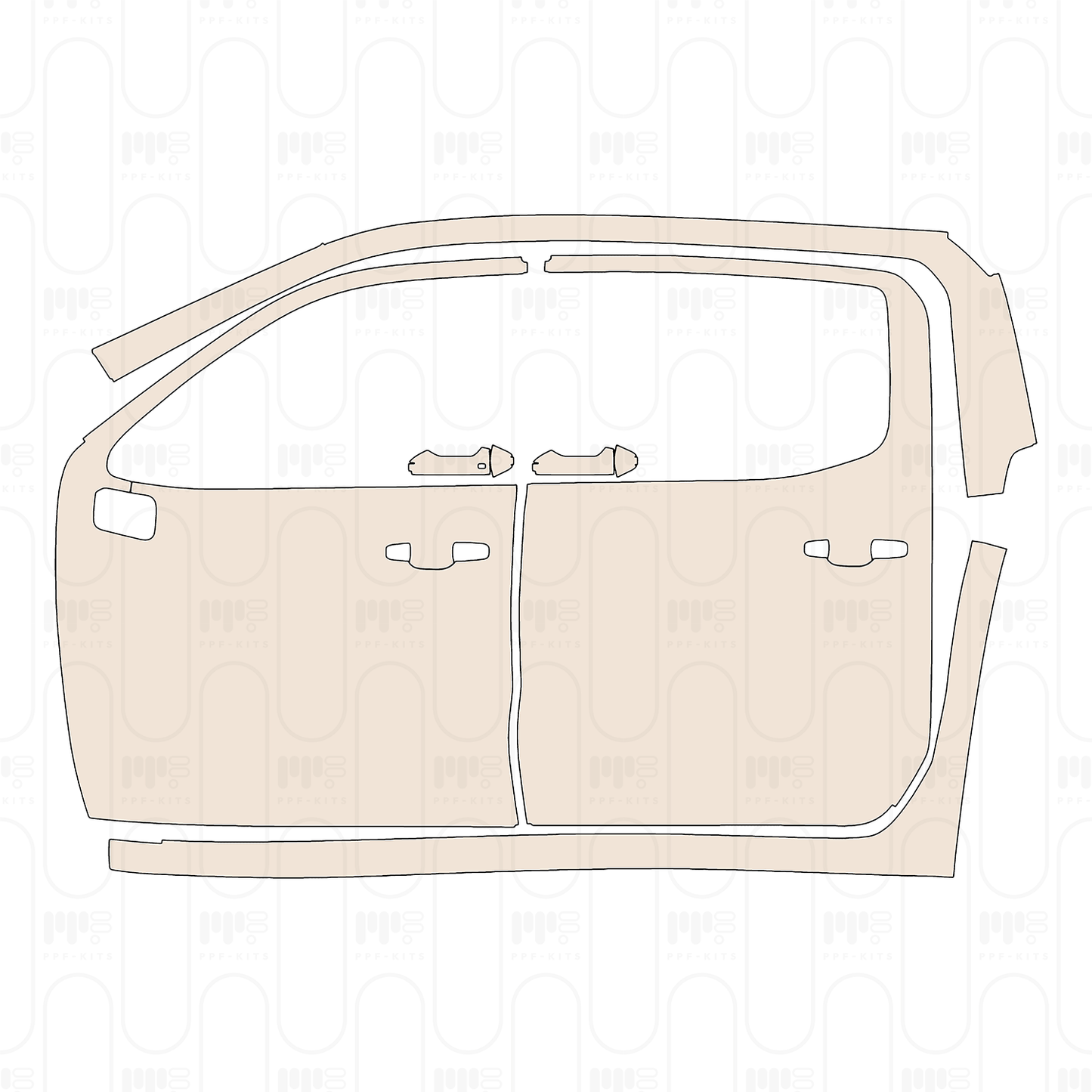 PPF precortado Chevrolet Silverado 1500 ZR2 2025
