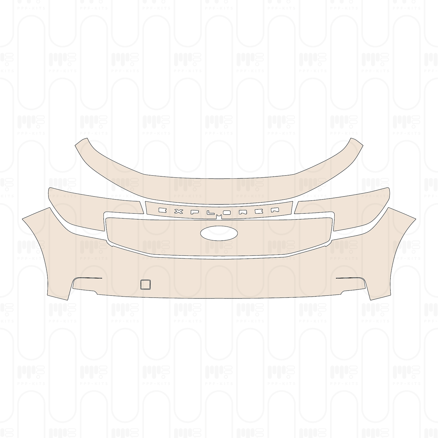 PPF precortado Ford Explorer EV (EU) Premium 2025