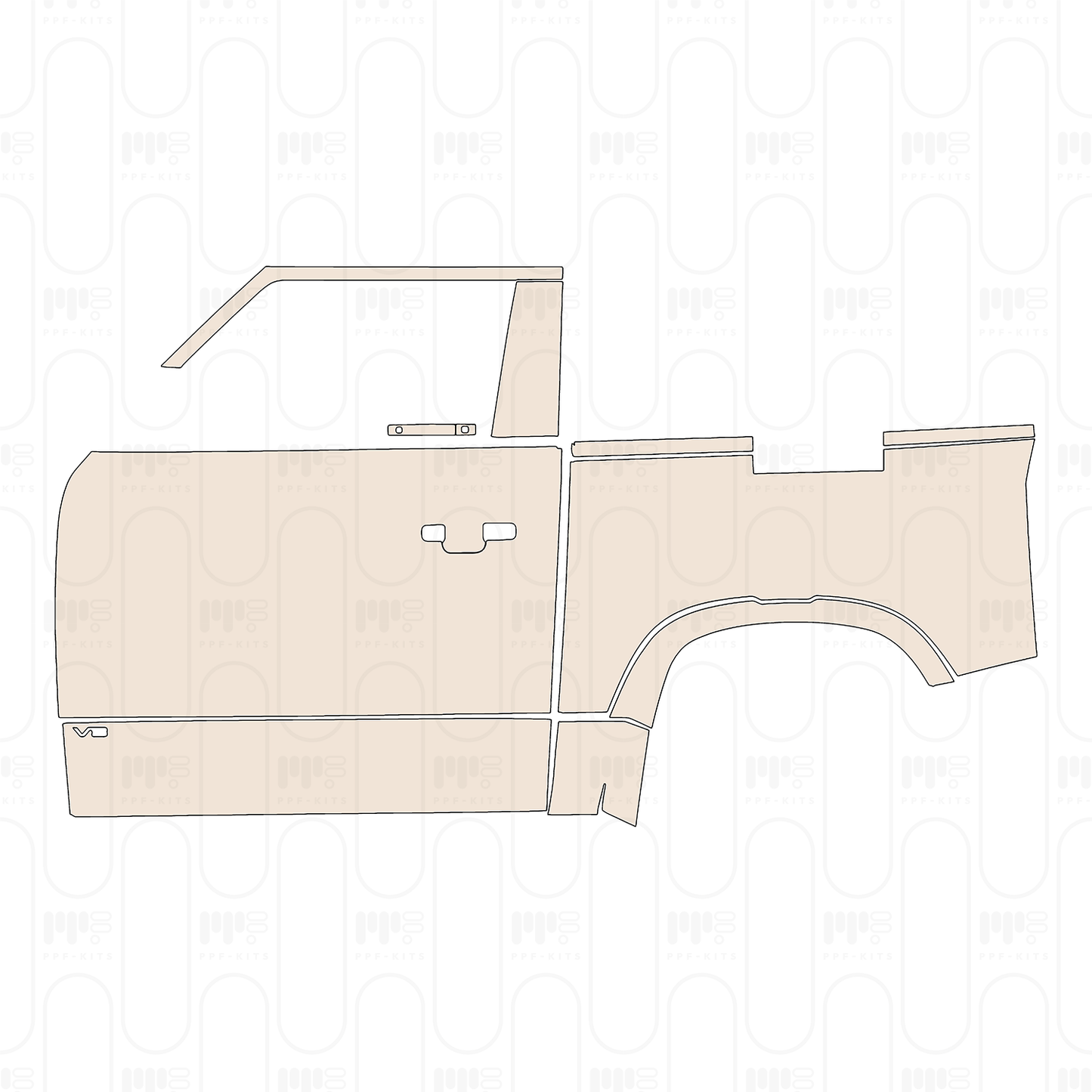 PPF precortado Land Rover Defender 90 V8 2025
