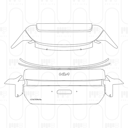 Pre-Cut PPF KIA Carnival (US) SX 2025