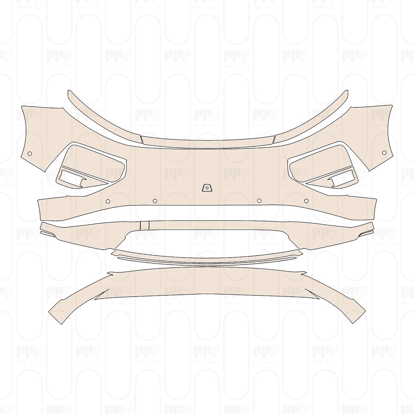 PPF precortado Xpeng G9 2025