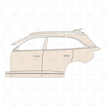 PPF precortado Xpeng G9 2025