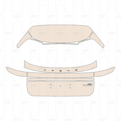 PPF precortado Xpeng G9 2025