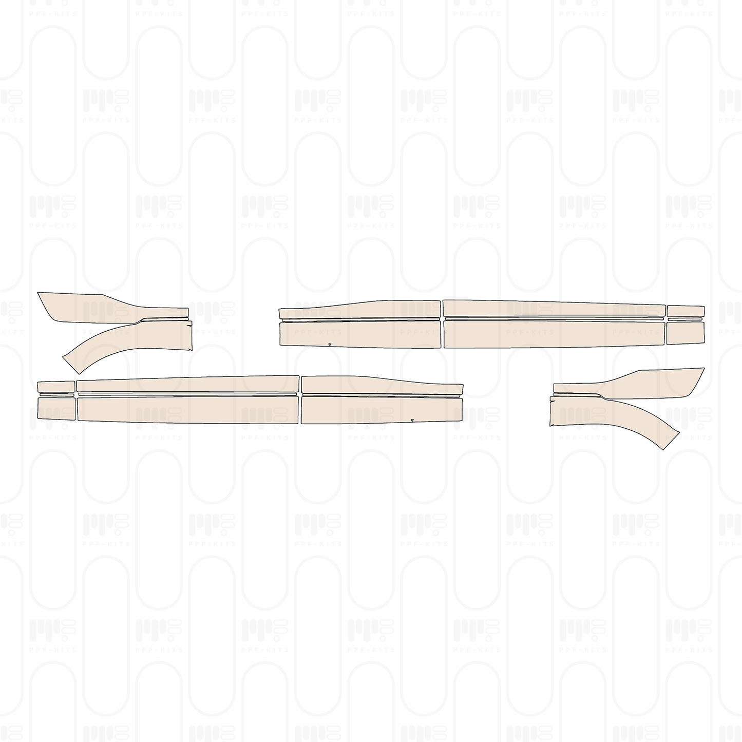 PPF precortado Xpeng G9 2025