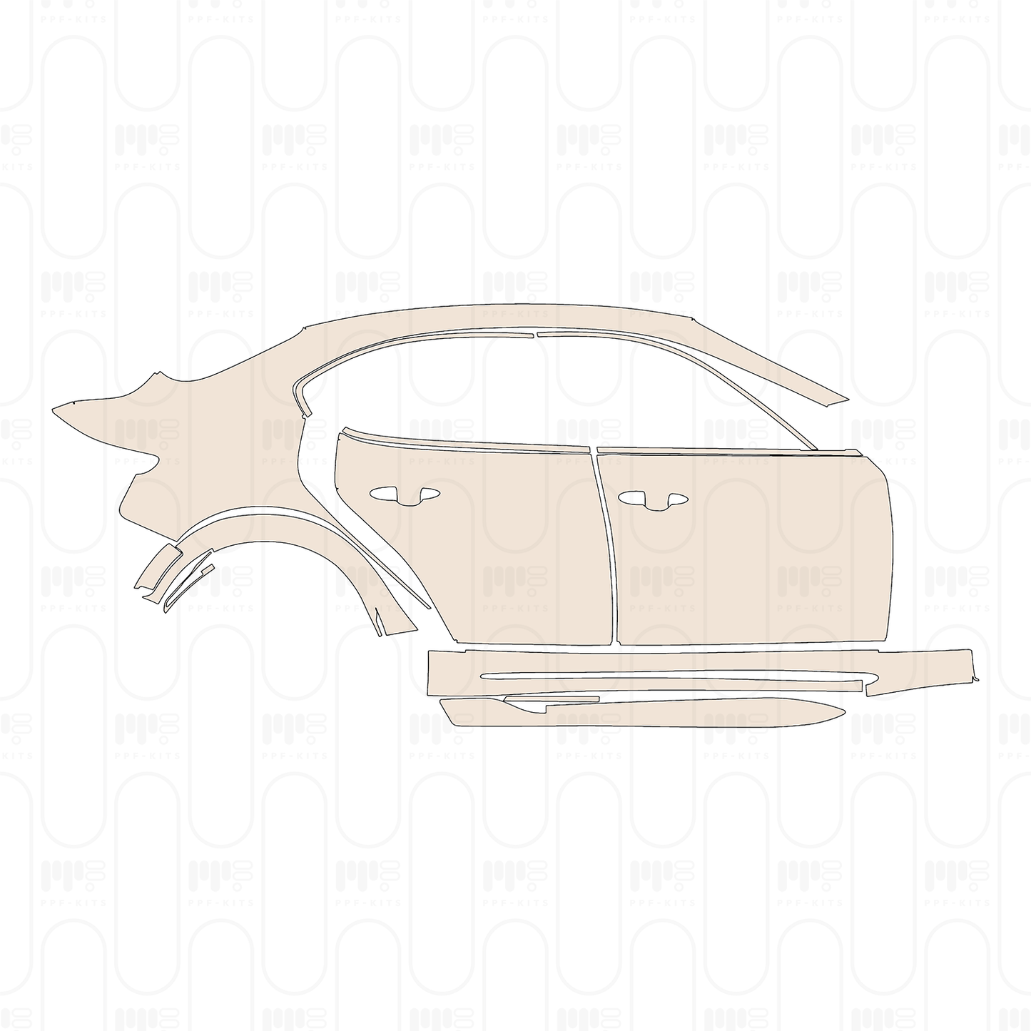 PPF precortado Alfa Romeo Giulia GTA M 2024