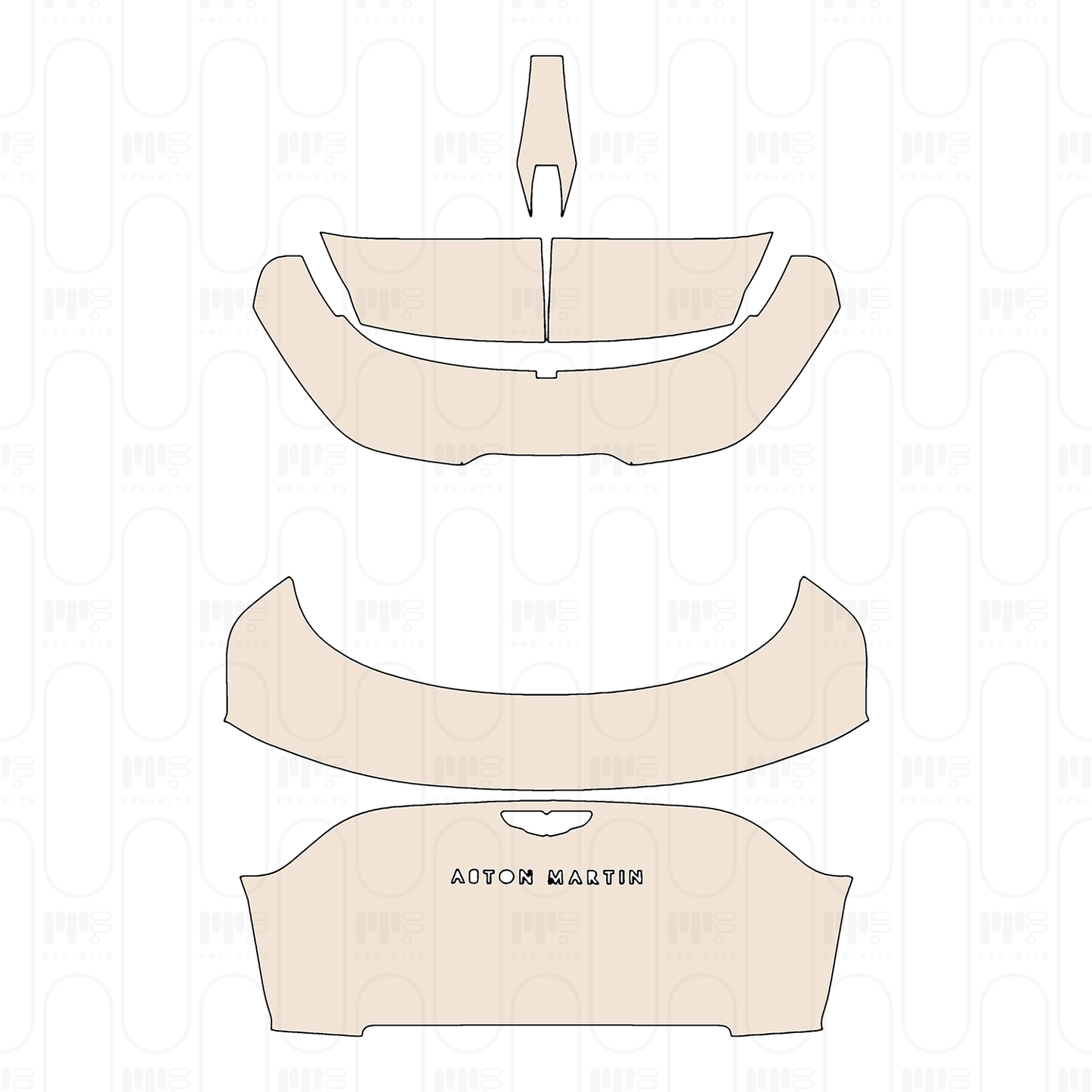 Pre-Cut PPF Aston Martin DBX 707 2025