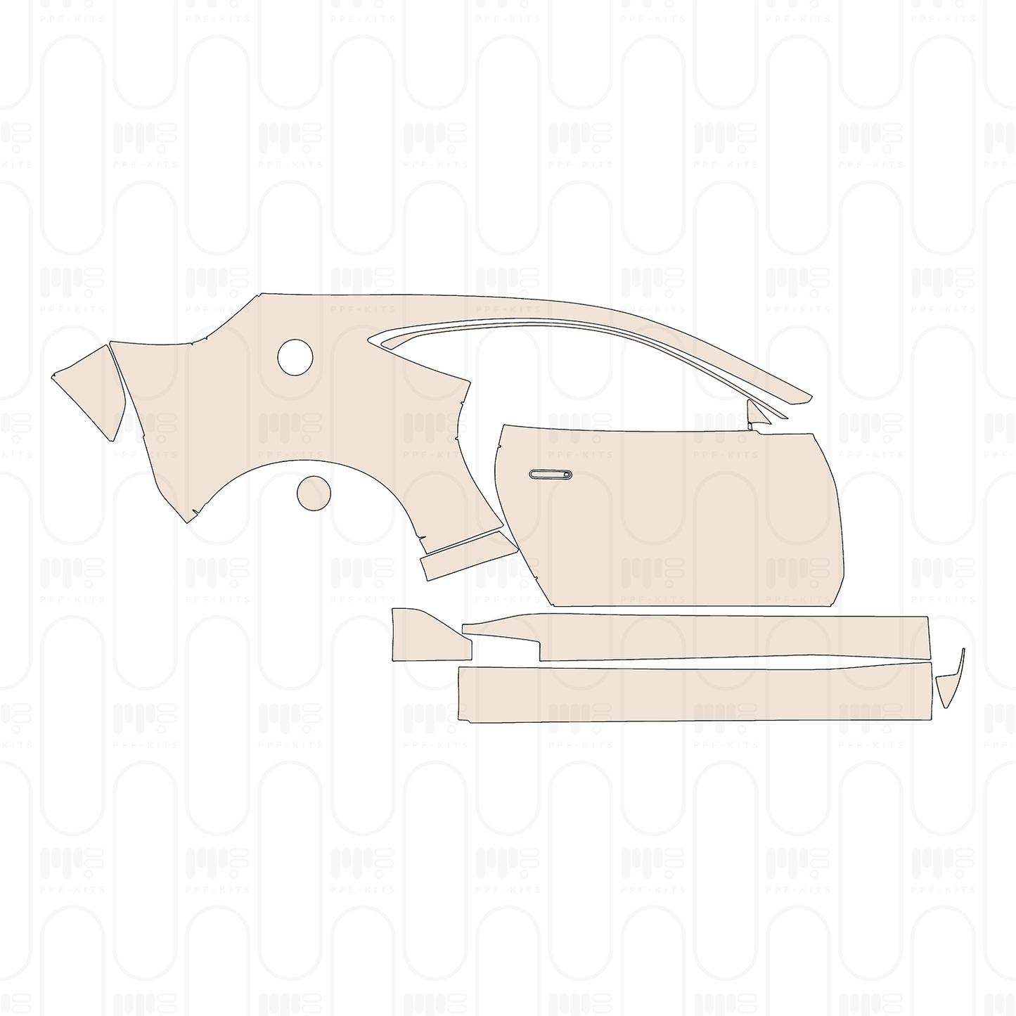 Pre-Cut PPF Aston Martin Valour 2024