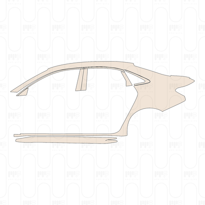 Pre-Cut PPF Audi A3 Sedan S3 2024