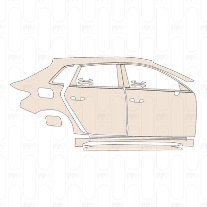 Pre-Cut PPF Audi A3 Sportback RS3 2024