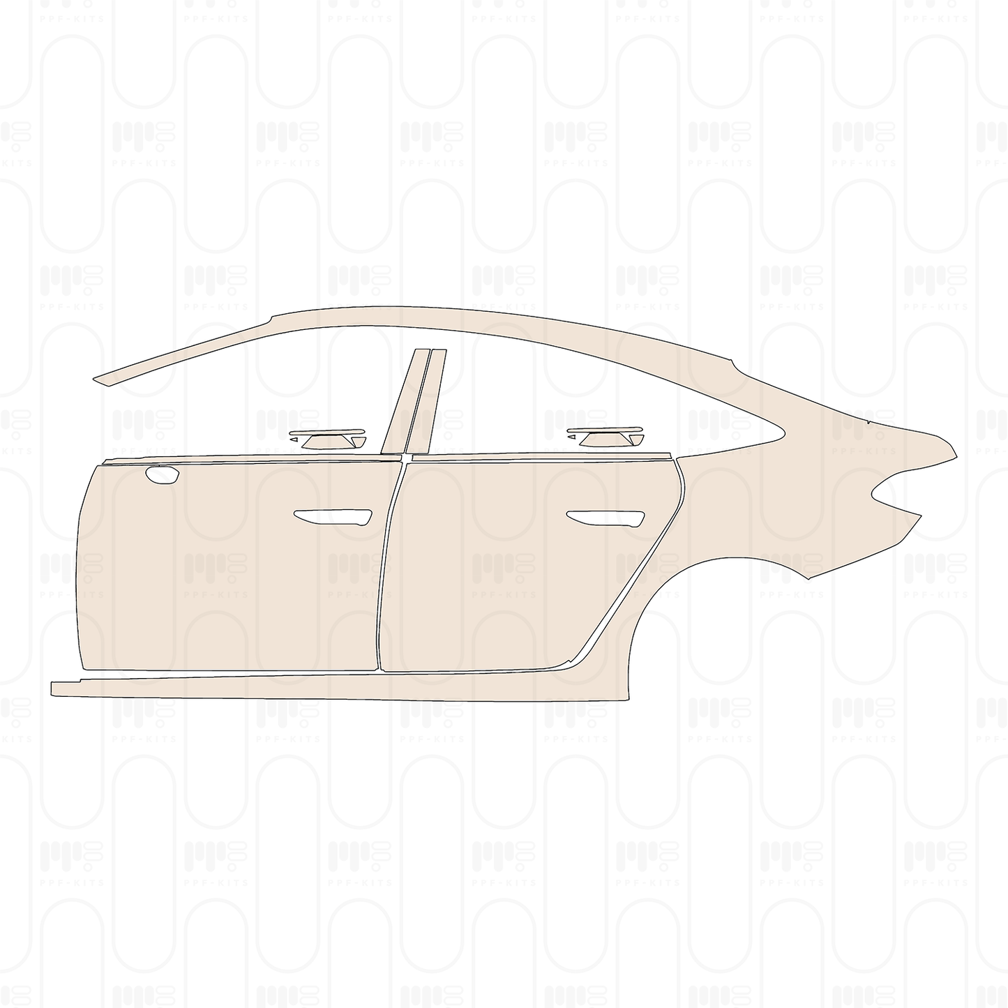 PPF precortado Audi A5 Sedan Base 2025