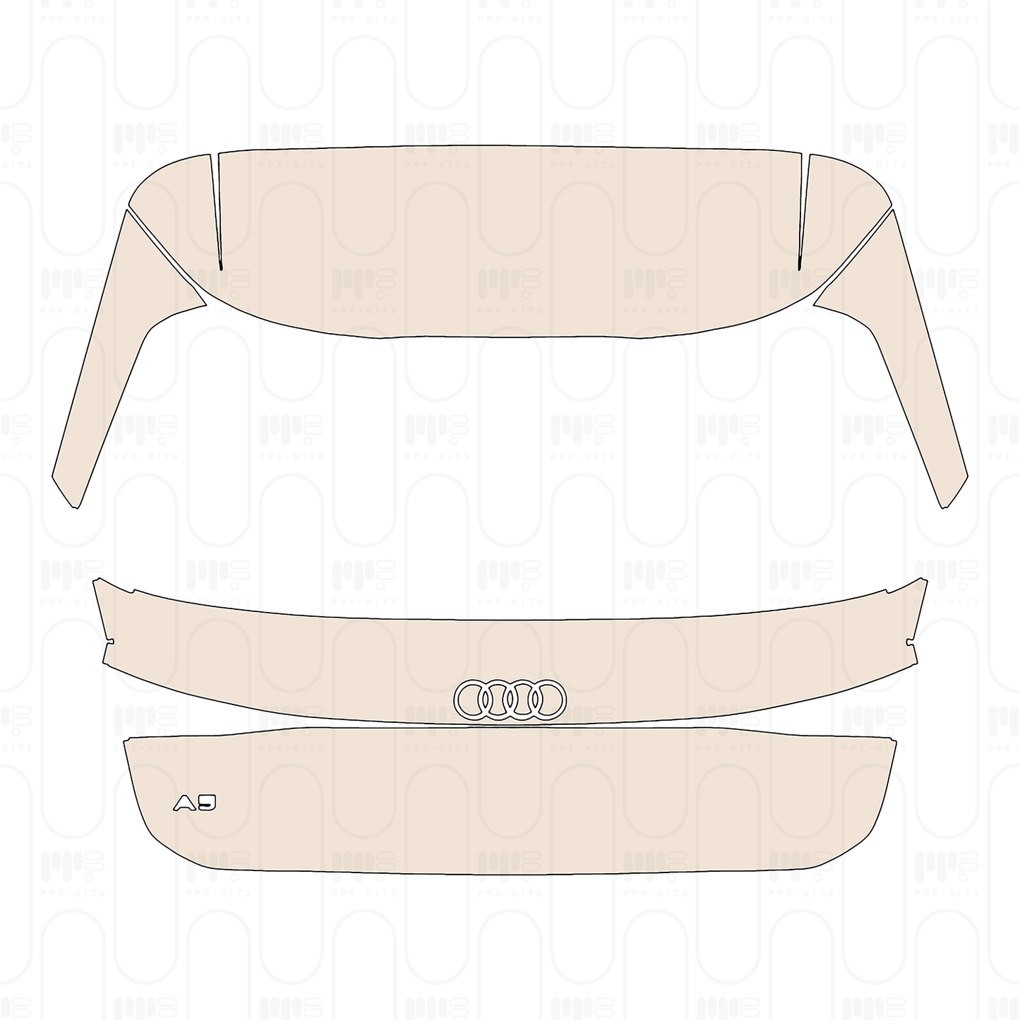 Pre-Cut PPF Audi A5 Avant Base 2025