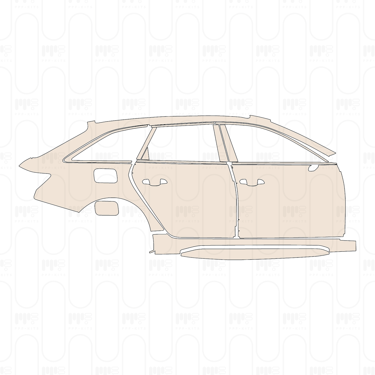 PPF precortado Audi A6 RS6 Avant 2024