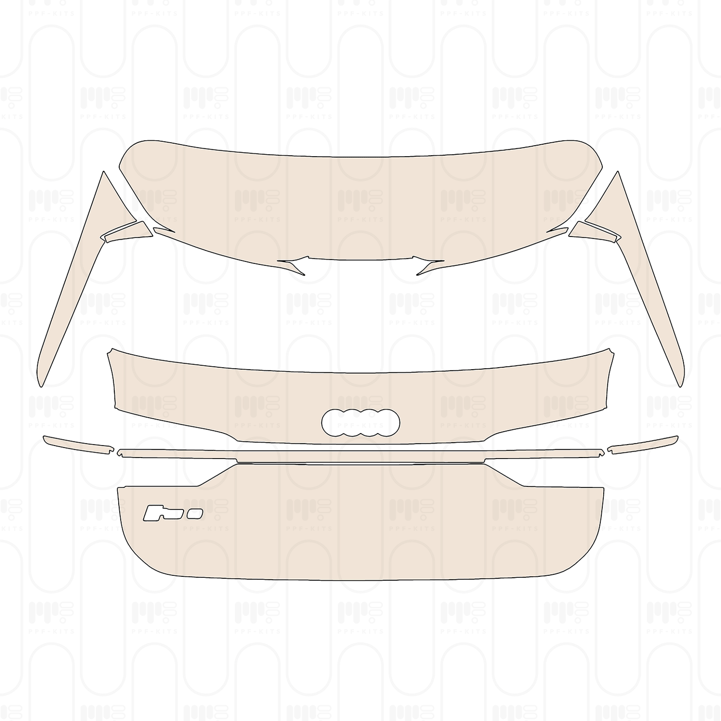 PPF precortado Audi A6 RS6 Avant 2024