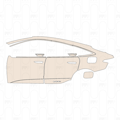 Pre-Cut PPF Audi A6 e-tron A6 Sportback e-tron Base 2025