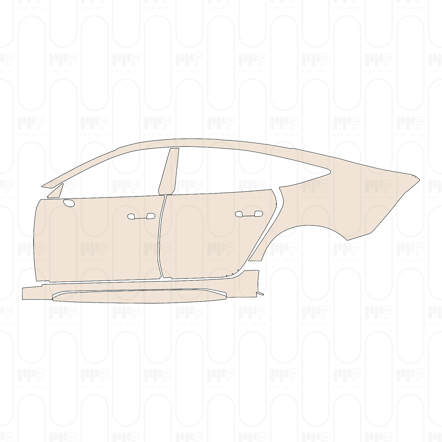 Pre-Cut PPF Audi A7 RS7 Sportback 2024