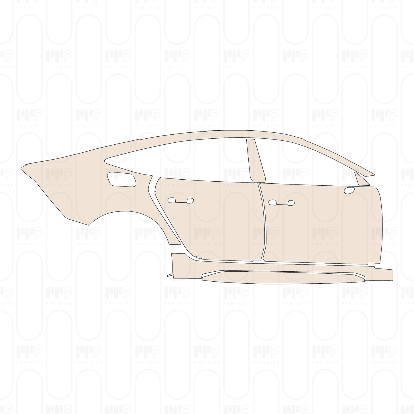 Pre-Cut PPF Audi A7 RS7 Sportback 2024