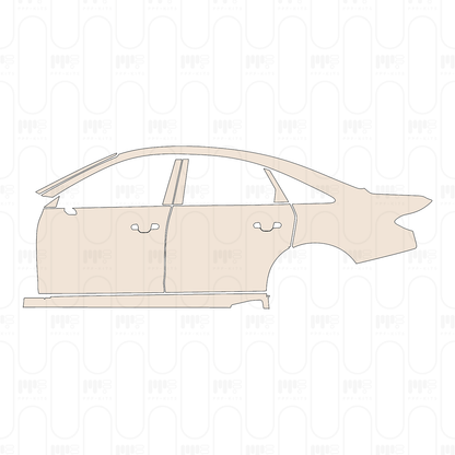 PPF precortado Audi A8 (Standard Wheelbase) Base 2025