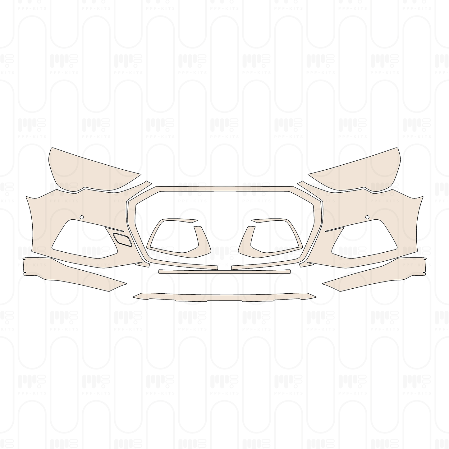 PPF precortado Audi Q3 SUV Base 2025
