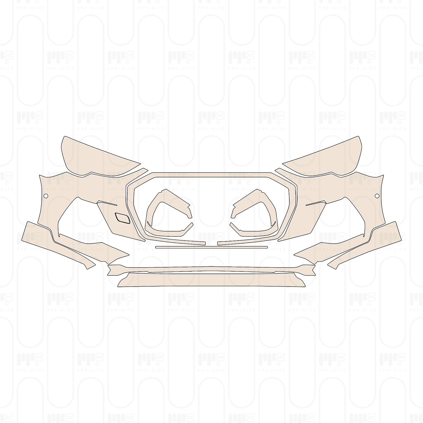 Pre-Cut PPF Audi Q3 SUV S-Line 2025