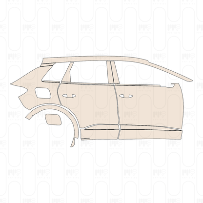 Pre-Cut PPF Audi Q4 e-tron SUV Sport 2025