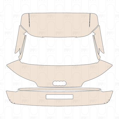 PPF precortado Audi Q5 Q5L Sportback (Extended Wheelbase) 2025