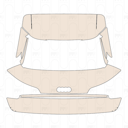 PPF precortado Audi Q5 Q5L Sportback (Extended Wheelbase) 2025