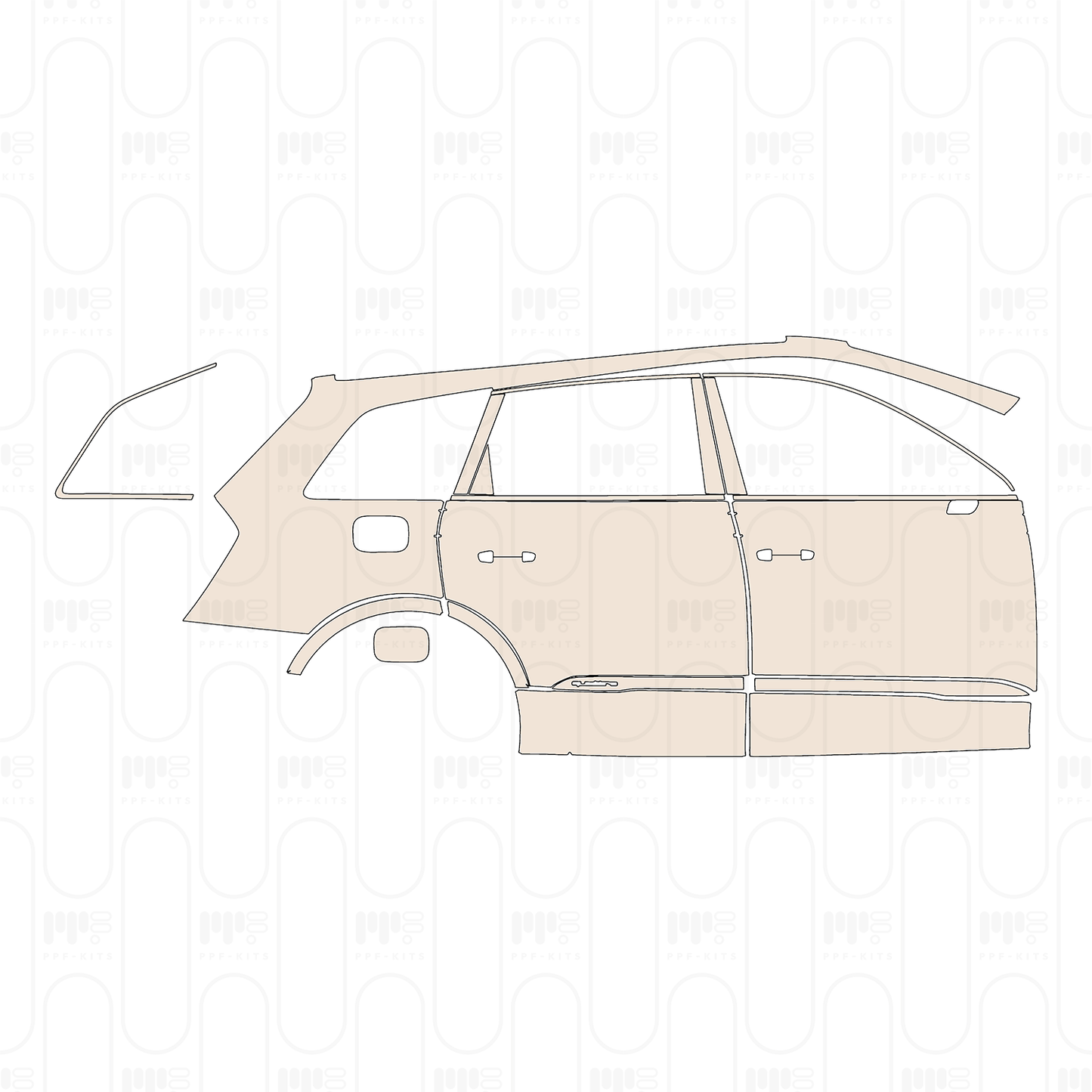 PPF precortado Audi Q7 SQ7 2024
