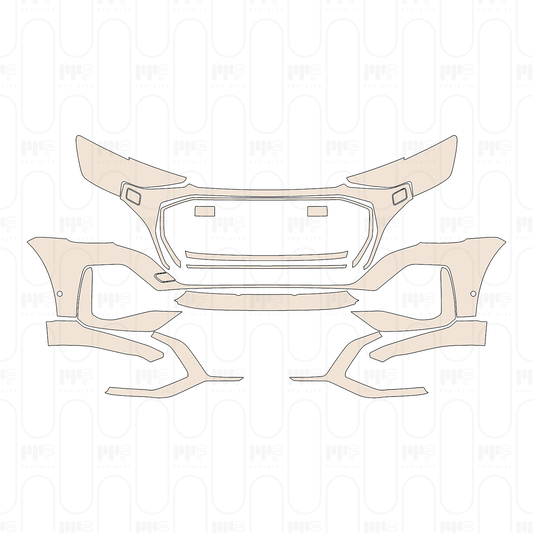 Pre-Cut PPF Audi Q8 Base 2024