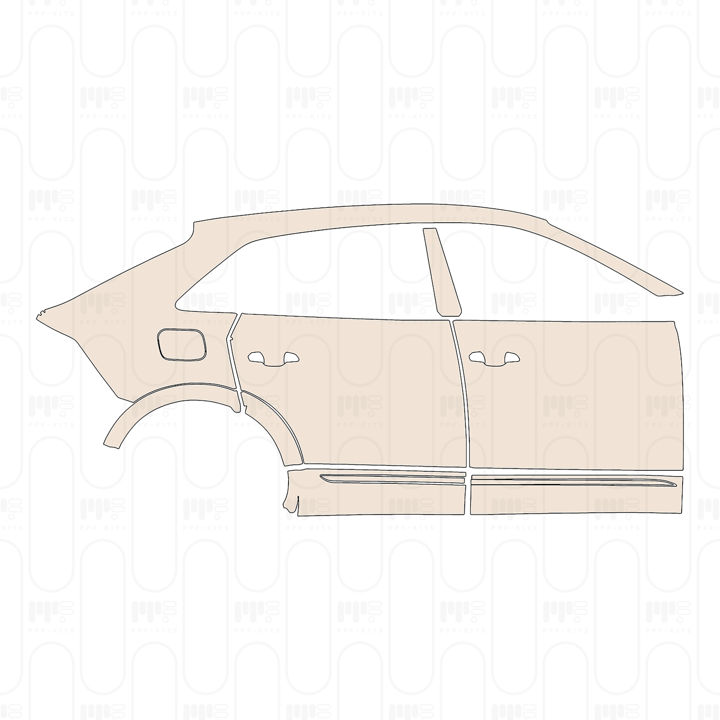 PPF precortado Audi Q8 SQ8 2024