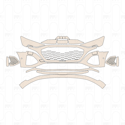Pre-Cut PPF Audi Q8 e-tron SUV S-Line 2024