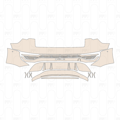 Pre-Cut PPF Audi Q8 e-tron SUV S-Line 2024